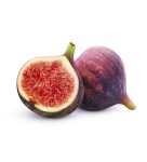Fresh figs isolated on white background with clipping path